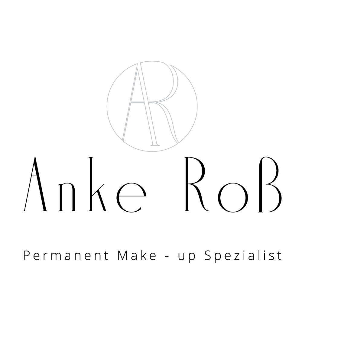 Anke Roß Permanent Make-up Spezialist Logo Footer